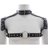 KinkHarness Harnais et Collier Optor Noir